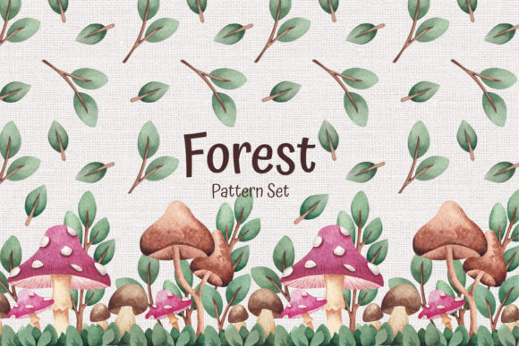 Download Forest Patterns Set - Forest patterns Collection
