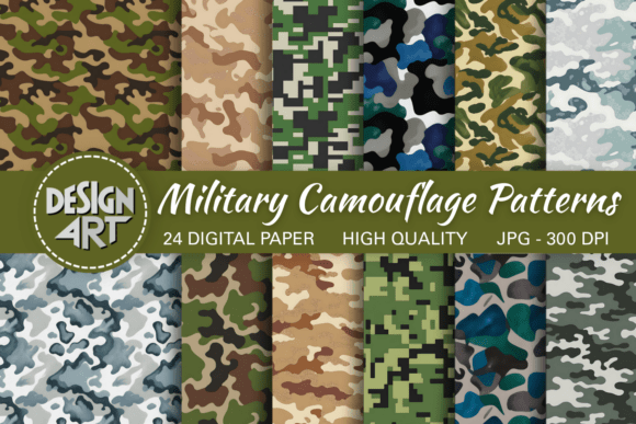 Download Seamless Military Camouflage Patterns - Camouflage patterns Collection