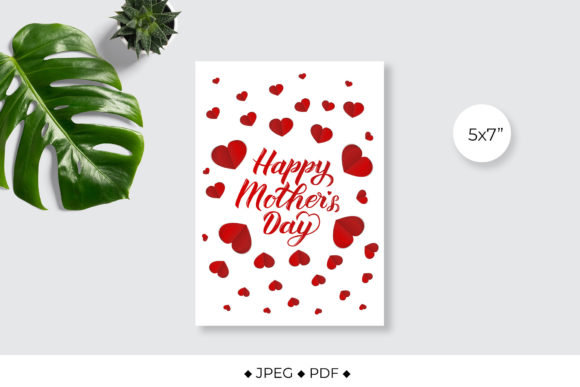 Download Motrer’s Day with Origami Red Hearts - Origami Collection
