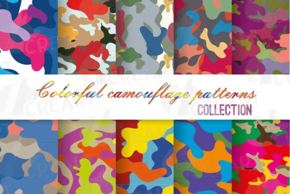 Download Army Wife Colourful Camouflage Patterns. - Camouflage patterns Collection