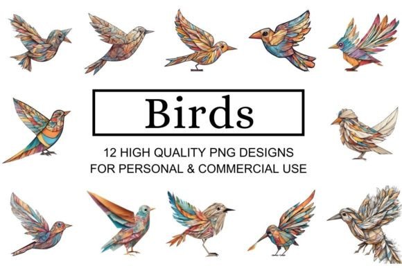 Download Origami Birds Clipart Set - Origami Collection