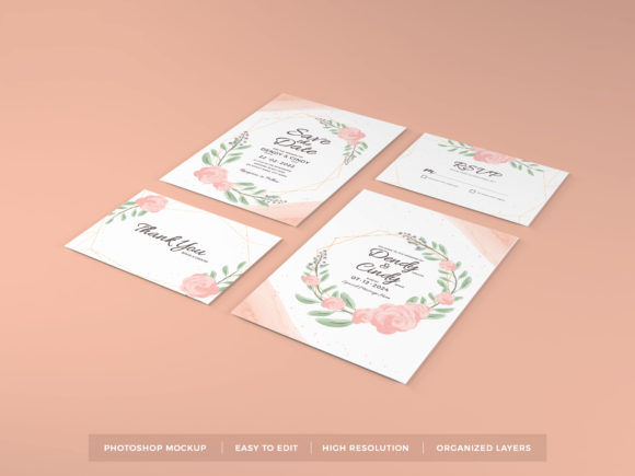 Download Realistic Paper Stationery Mockup PSD - Paper stationery Collection