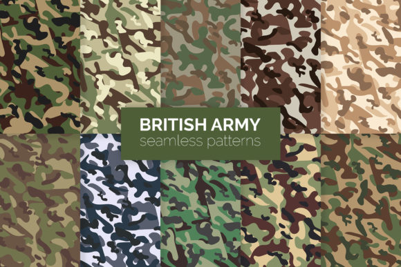 Download British Army Camouflage Patterns - Premium Resources